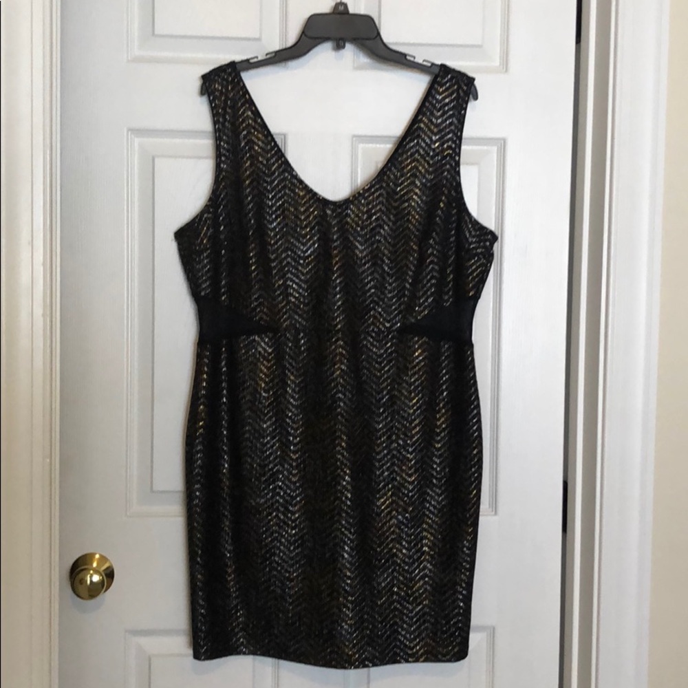 Black short dress